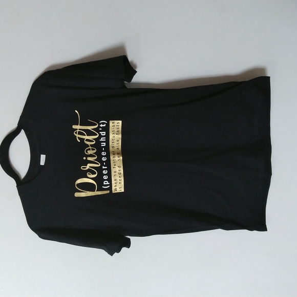 SBC Periodt Short Sleeve Crew Neck Black T-Shirt - Picture 1 of 5